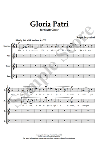 Gloria Patri-Button